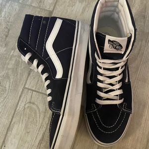 Black High Top Old Skool Vans